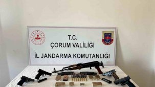 Çorum’da kaçak silah operasyonu: 1 kişi tutuklandı