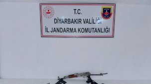 Diyarbakır’da ruhsatsız silah operasyonu