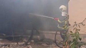 Engelli yaşlı kadın, yangında hayatını kaybetti