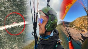 Fethiye'de paraşüt faciası: Kayalıklara düşüp can verdi