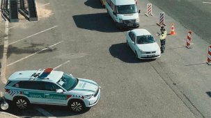 Gaziantep’te jandarmadan dron destekli trafik denetimi