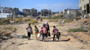 Gazze'de bitmeyen göç çilesi