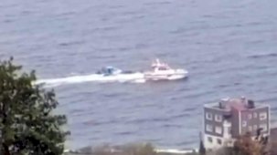 Giresun’da dün yaşanan 1 kişinin öldüğü tekne kazasının yeni görüntüleri ortaya çıktı