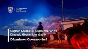 Göçmen kaçakçılarına operasyon: 47 tutuklu