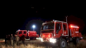 Gürcistan İçişleri Bakanı Geladze, Türkiye’ye ait asker kargo uçağının düştüğü bölgede