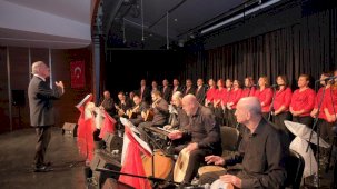 İnegöl Belediyesi THM Korosu dinleyenleri mest etti