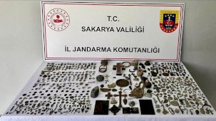 Jandarmadan ‘Anadolu Mirası’ operasyonu: 589 tarihi eser ele geçirildi