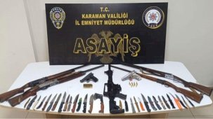 Karaman polisin asayiş uygulamaları devam ediyor: 11 tutuklama