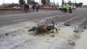 Kazada ağır yaralanan 18 yaşındaki motosiklet sürücüsü hayata tutunamadı