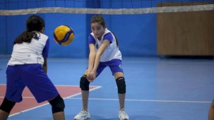 Kış spor okullarında sertifika heyecanı