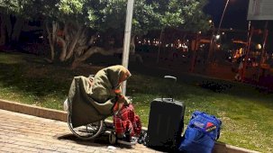 Marmaris’te 70 yaşındaki Kıbrıs gazisi saatler süren ikna çabalarının ardından aparta yerleştirildi