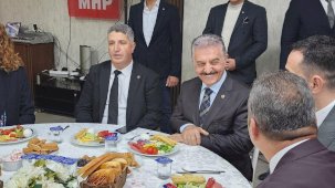 MHP Genel Sekreteri Büyükataman şehit ve gazi aileleri ile buluştu