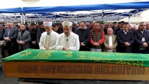 Ordu’da göçük altında kalan kamyon şoförü toprağa verildi