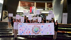 Osmangazi’de çocuk hakları günü renkli pankartlarla kutlandı