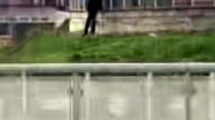 Parkta hayrete düşüren görüntü: Korkulukları tek tek söktü