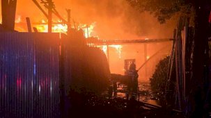 Şanlıurfa’da iş yerinde korkutan yangın