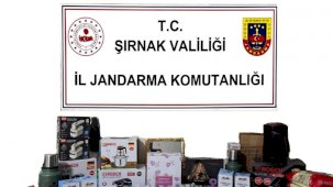 Şırnak’ta 14 milyon liralık kaçakçılığa 2 tutuklama