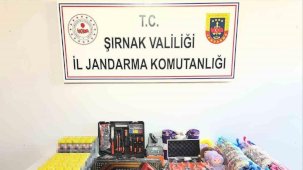 Şırnak’ta Jandarmadan kaçakçılık operasyonu: 55 şüpheli hakkında işlem yapıldı