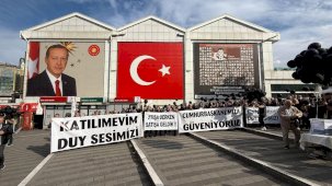 Siyah balonlar Fomara’da havalandı! Atış Yapı mağdurlarından Erdoğan'a mektup!