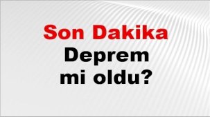 Son dakika Kars'ta deprem mi oldu? Az önce deprem Kars'ta nerede oldu? Kars deprem Kandilli ve AFAD son depremler listesi 02 Kasım 2025