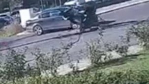 Tekirdağ’da motosiklet lokantanın bahçesine daldı: O anlar kamerada