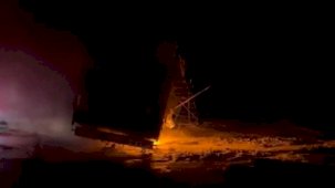 Tır alev alev yandı: Yol 3 saat kapalı kaldı