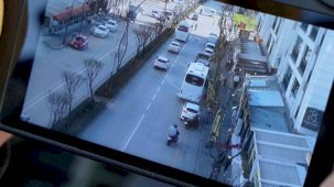 Uygulama noktasından kaçan motosikletli, drondan kaçamadı: 19 bin 527 lira ceza yedi