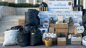 Yalova’da jandarmadan kaçak tütün operasyonu