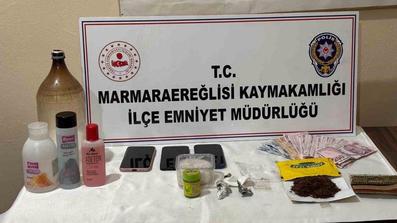Tekirdağ’da uyuşturucu operasyonunda bir şüpheli yakalandı