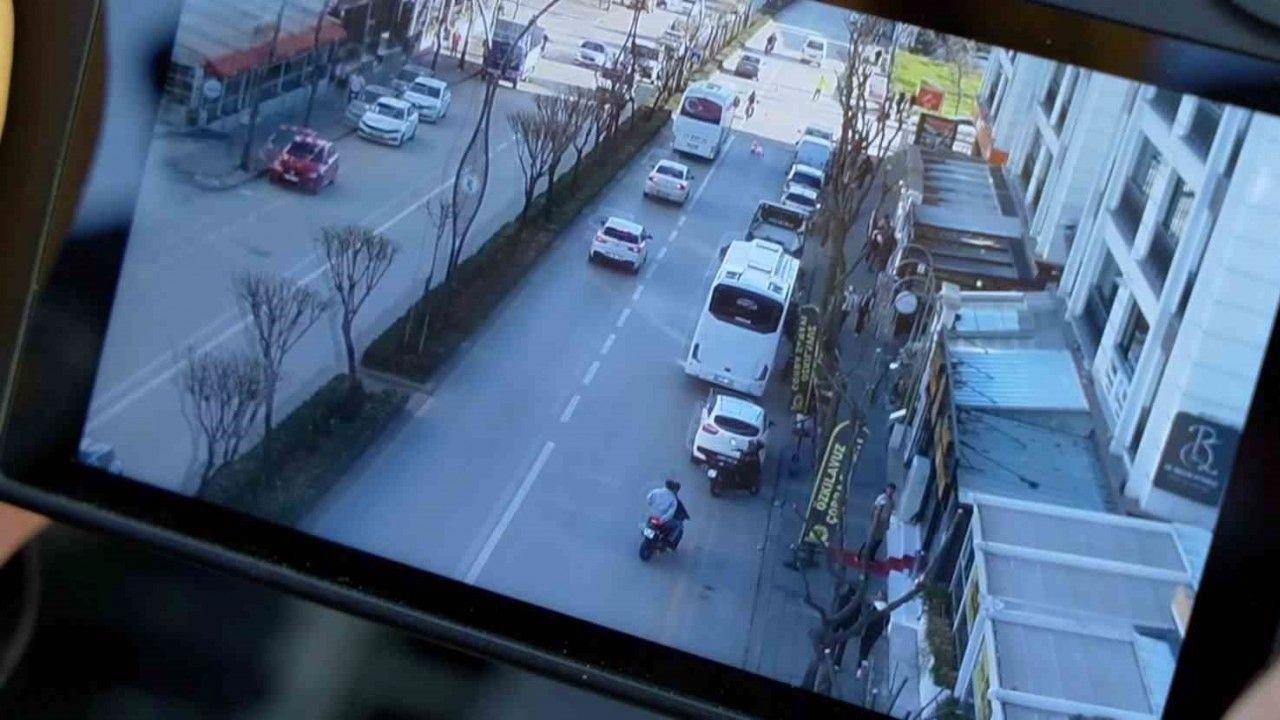 Uygulama noktasından kaçan motosikletli, drondan kaçamadı: 19 bin 527 lira ceza yedi