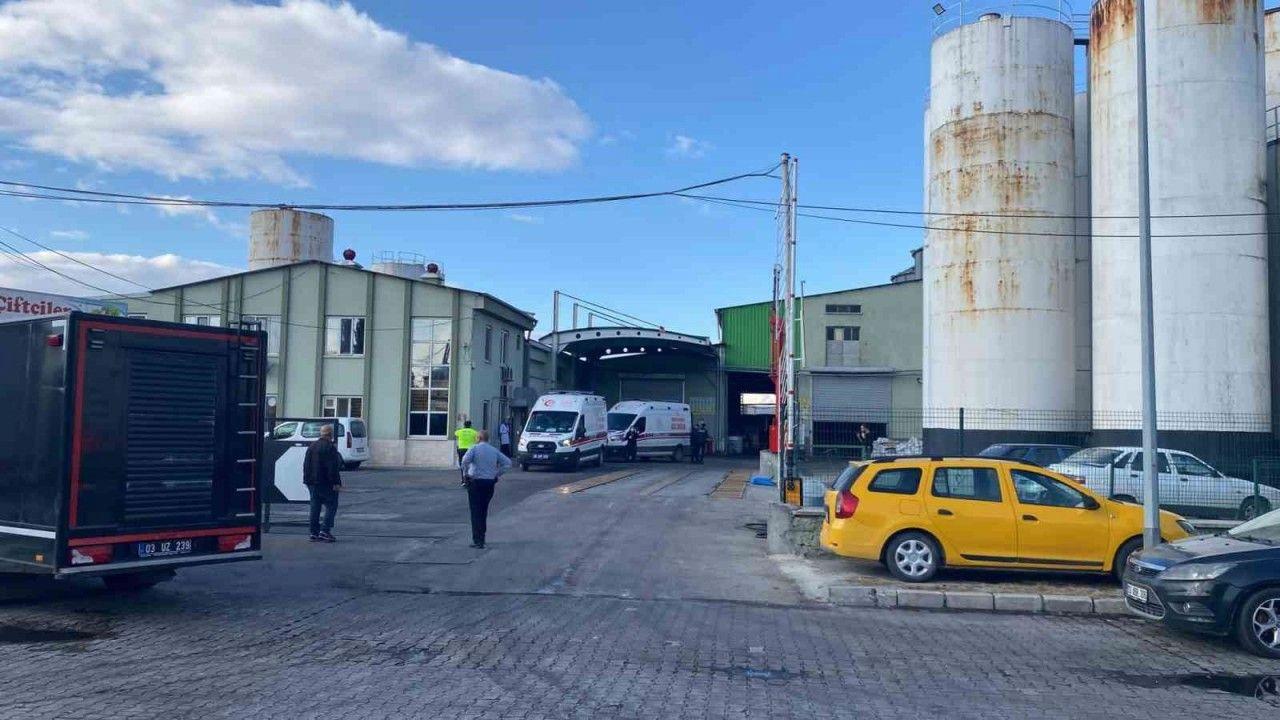 Yağ fabrikasında patlamada: 10 yaralı