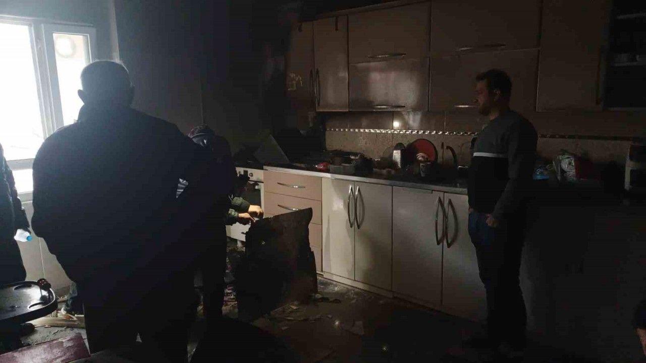 Batman’da evde çıkan yangında 1 kişi dumandan etkilendi