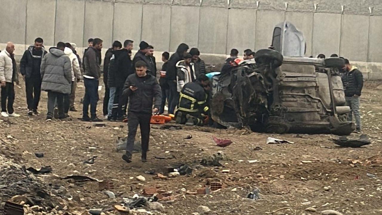 Batman’da otomobil takla attı: 2 yaralı