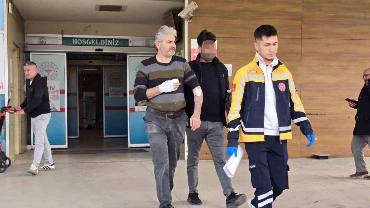 Bursa’da fabrika işçisi elini testereye kaptırdı