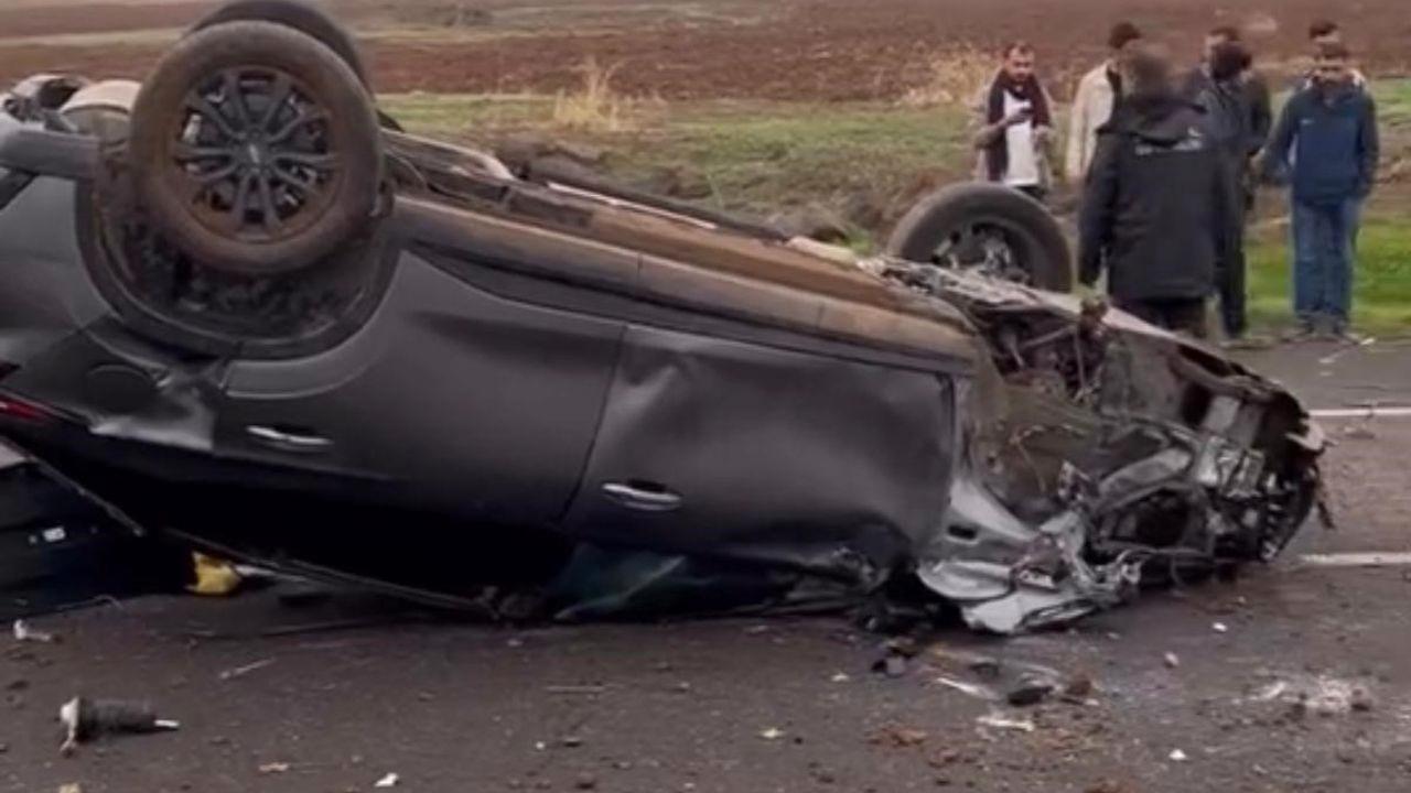 Diyarbakır’da otomobil takla attı: 1 yaralı