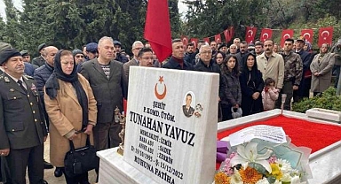 Pençe Kilit kahramanı şehit üsteğmen şehadetinin 3.yılında anıldı