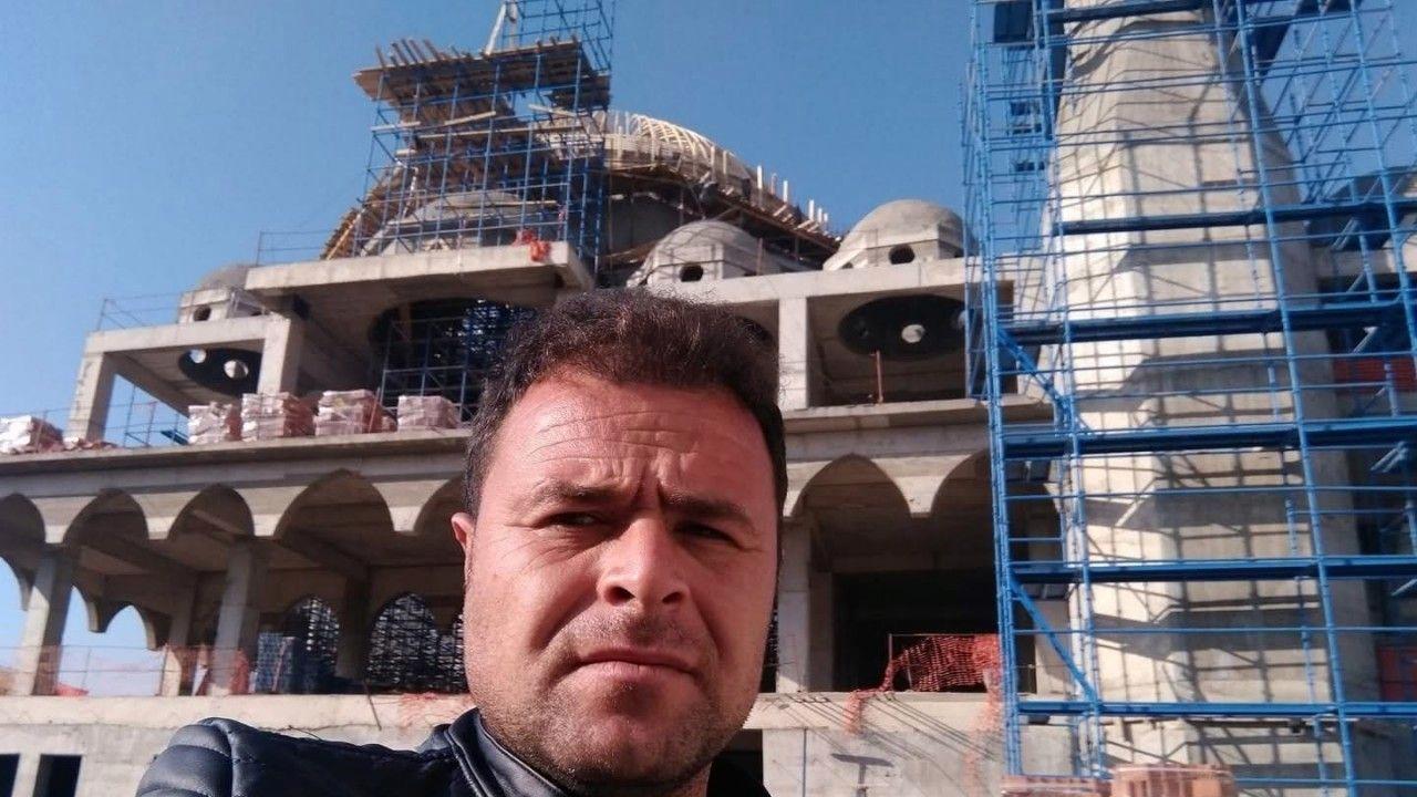 Ravza Camii yapımında iskeleden düşen işçi hayatını kaybetti