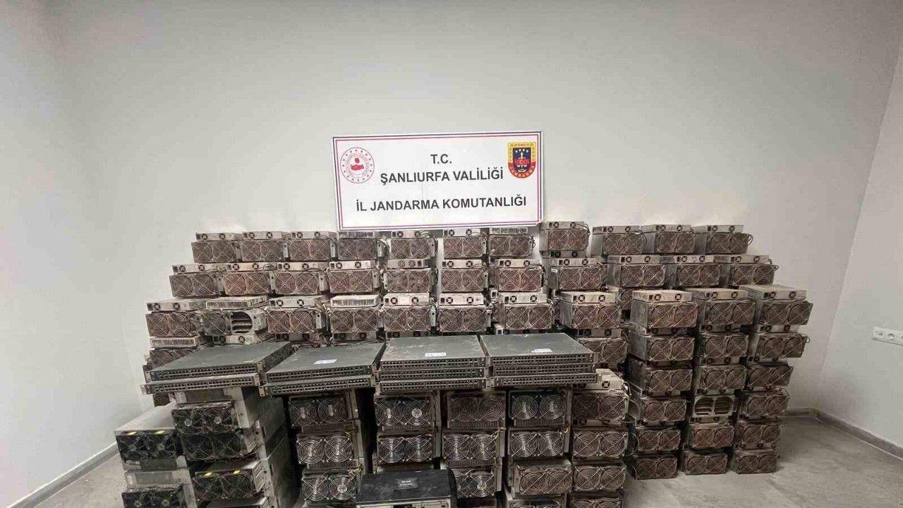 Şanlıurfa’da kripto para madenciliği operasyonu: 2 gözaltı