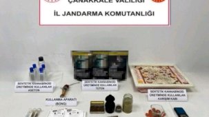 Çanakkale’de uyuşturucu operasyonu: 1 tutuklama
