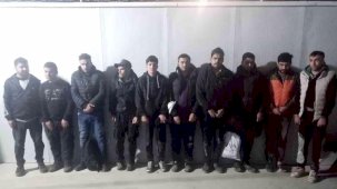 Edirne’de 20 kaçak göçmen sınırda yakalandı