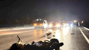 Fethiye’de hafif ticari araç, elektrikli bisiklete çarptı: 1 ölü