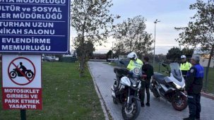 Karacabey Atatürk Kültür Parkı’na motosikletle giriş tamamen yasaklandı