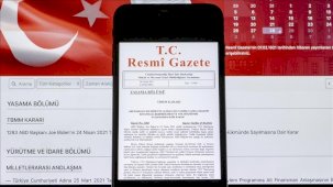 Resmi Gazete'de bugün (31 Aralık 2025 Resmi Gazete kararları)