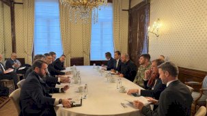 Ukrayna ve Avrupa’dan yetkililer, görüştü