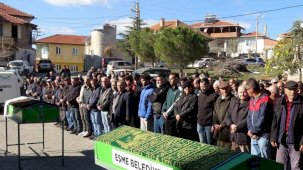 Uşak’ta kazada hayatını kaybeden Dulay çifti defnedildi