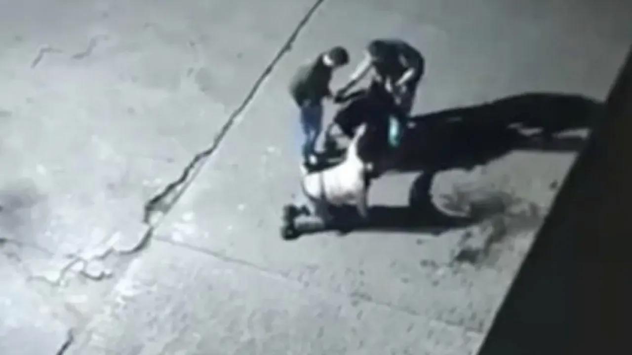 Tekerlekli sandalyedeki kişiye otoparkta saldırdılar