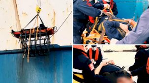 Karadeniz'de gemiden gelen ihbar ekipleri alarma geçirdi: Sahil Güvenlik'ten tahliye operasyonu