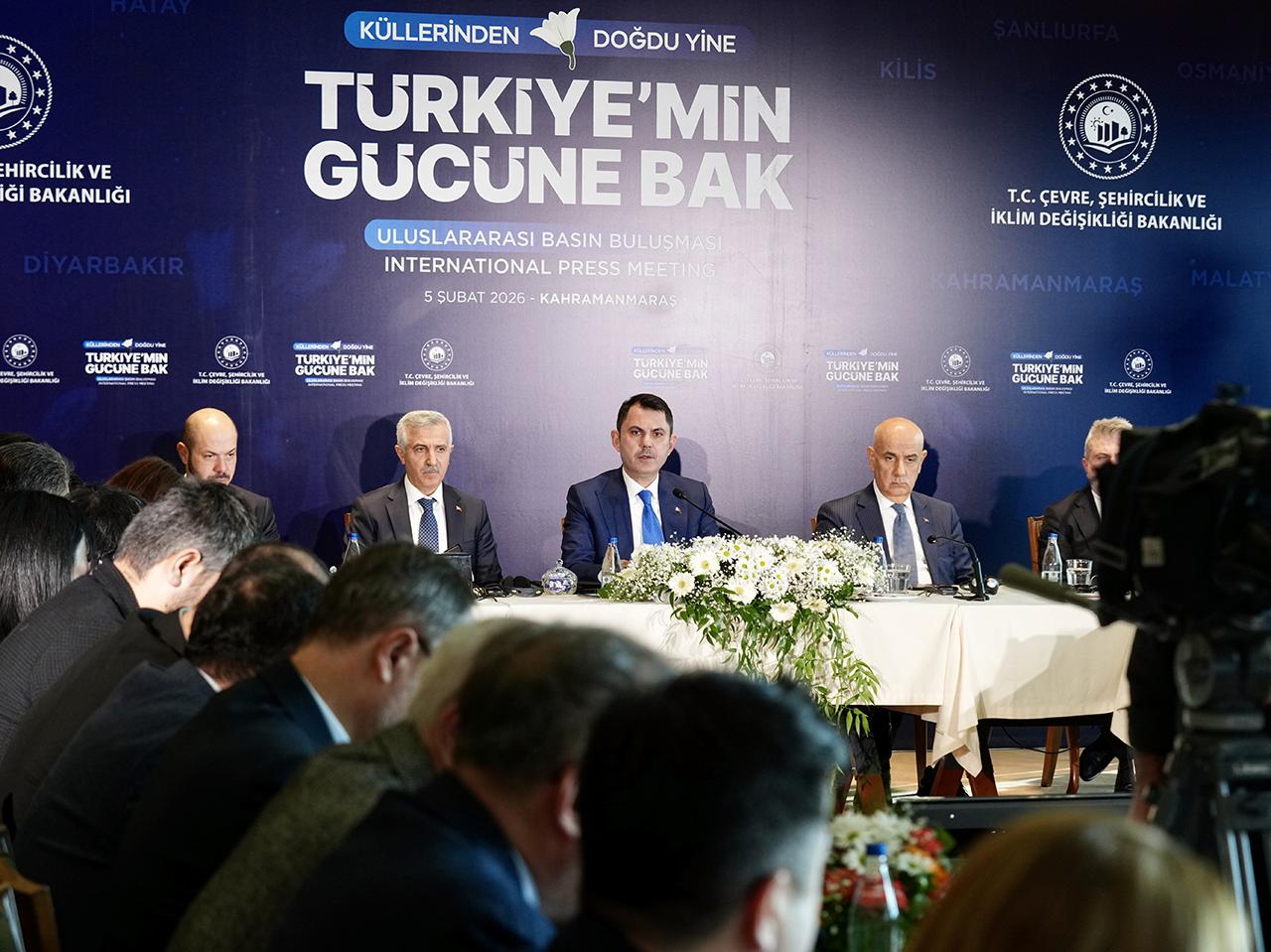 Bakan Kurum: Anadolu bugün yeniden ayağa kalktı