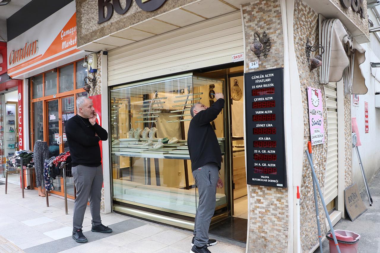 Kuyumcuda film gibi soygun! Kopya kumandayla 1,5 kilogram altın çaldılar