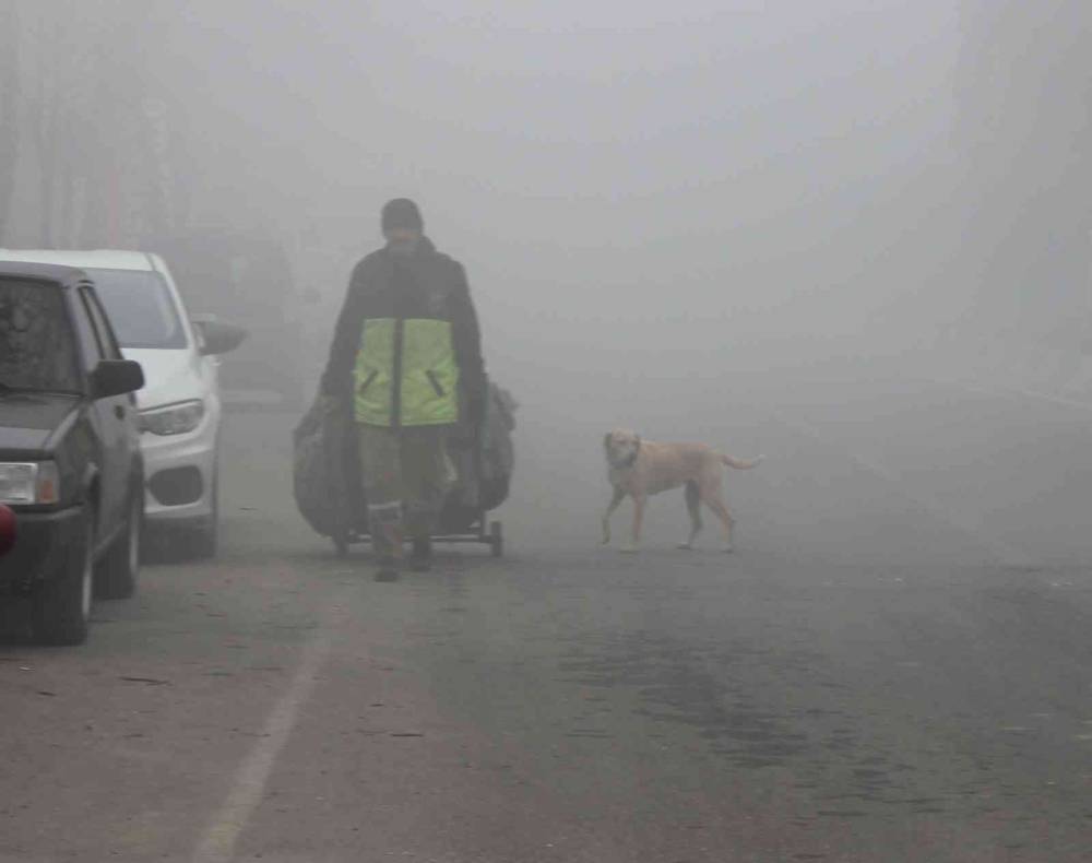 Kırklareli’nde yoğun sis etkili oluyor